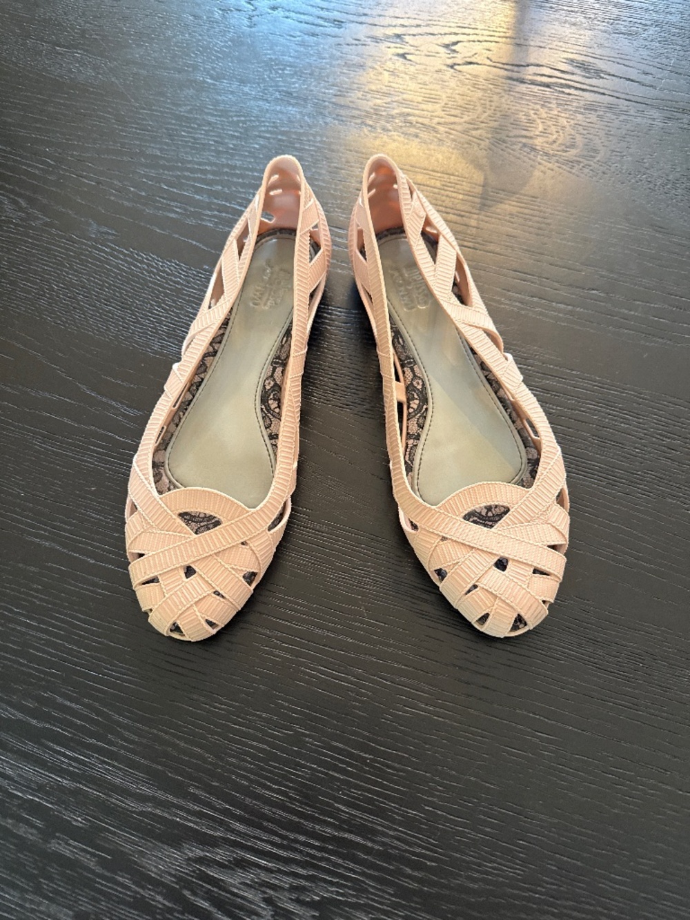 Melissa + Jason Wu flats Ballet pink sz 9 40
